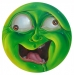 green-crazy-face