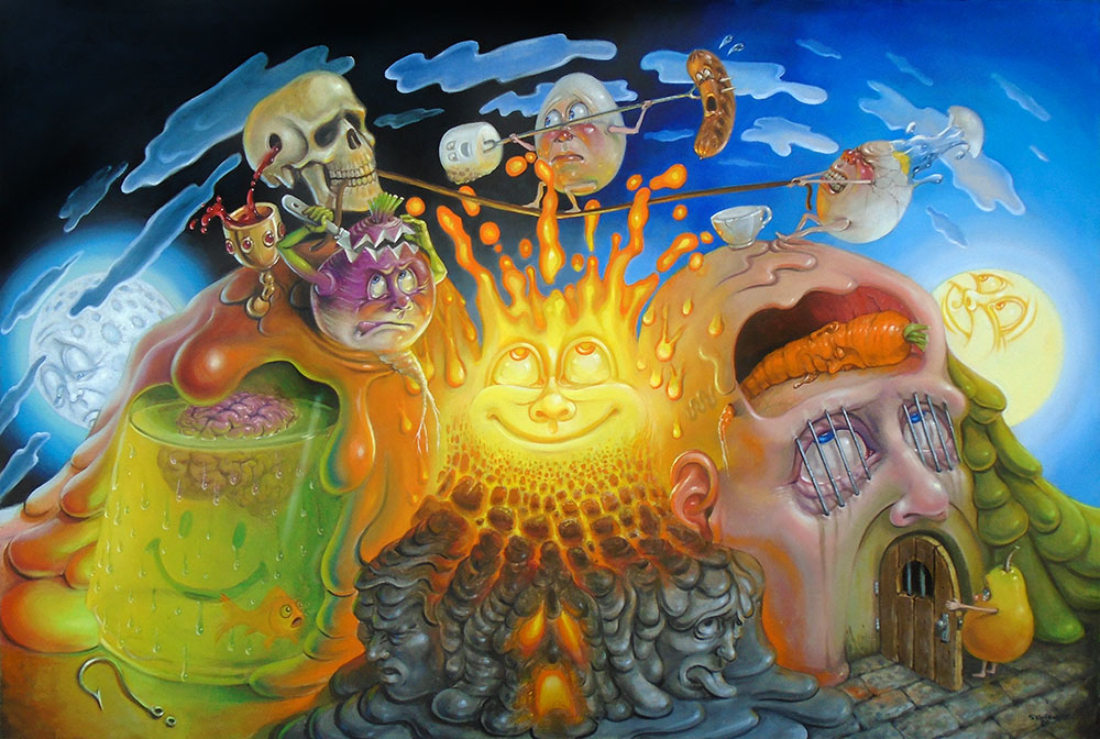 Pop Surrealism of Stephen Gibb