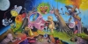 pop surrealism painting of index case