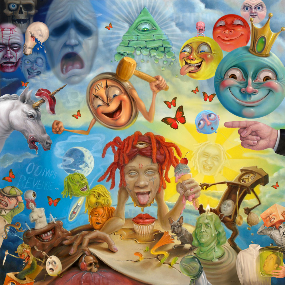 Life's A Trip album cover by Canadian artist Stephen Gibb