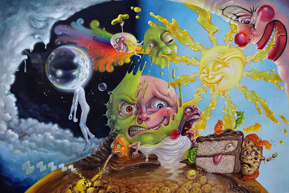 Canadian artist Stephen Gibb Stephen Gibb